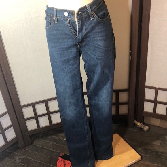 Levis 511 Jeans waist 29/34 length red logo on pocket - Picture 1 of 16
